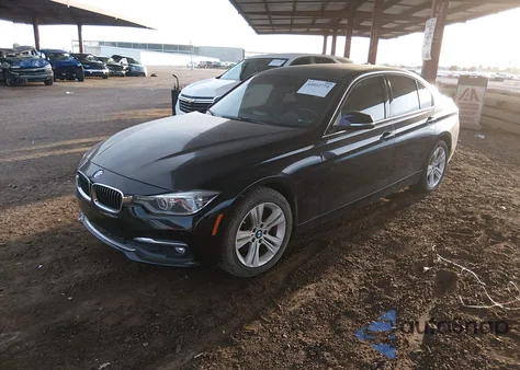 2016 BMW 328D из США, поврежденный, VIN WBA8E5C57GK388283